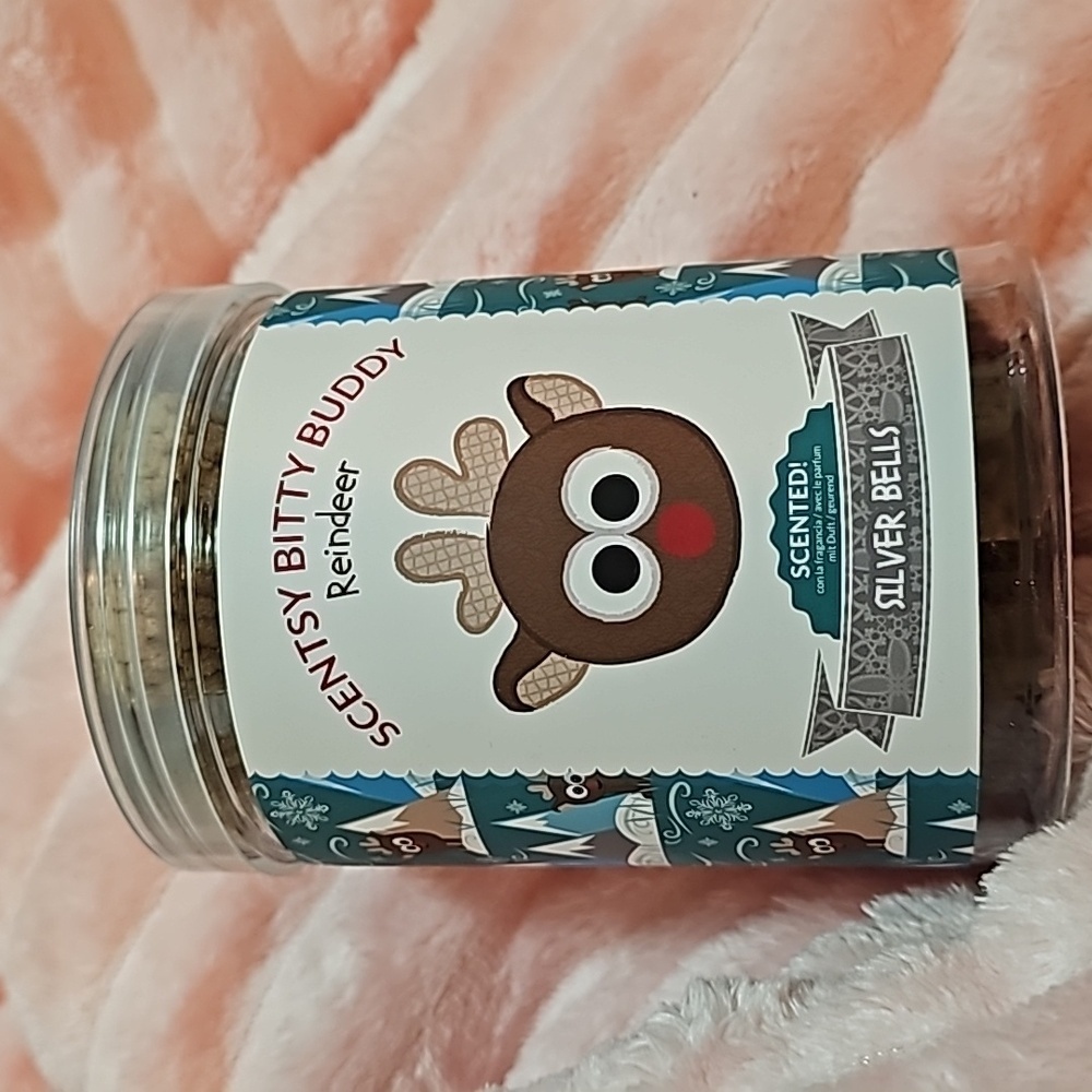 Scents bitty buddy. Reindeer. Scented with silver bells.